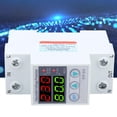 thumbnail image 4 of SVP 916 Adjustable Voltage Protector, Overvoltage Undervoltage Protection with Voltage Display, for 100 130VAC 40A 63A 80A Power Supply, 4 of 7