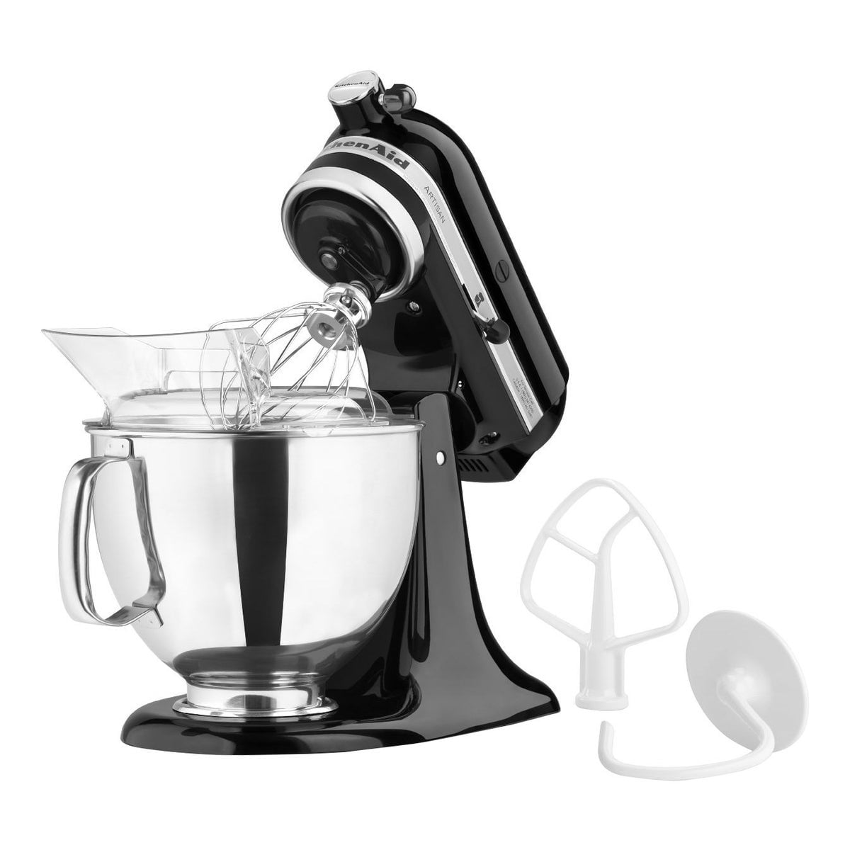 KitchenAid 4.7 L (5 qt.) Artisan Stand Mixer with Pouring Shield Black