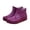 1-Purple, variant on 2025 Winter Boots Rainshoes Women Mens Sneaker Winter Boots Short Tube Plush Thermal Man Winter Shoes Water Shoes Daily Couch Rain Boots Waterproof Shoes Women Warm Rain Boots