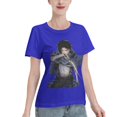 thumbnail image 2 of Women's Basic Short Sleeve T-Shirt Attacking Giant Levi Ackerman, 2 of 6