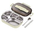 thumbnail image 2 of EGNMCR Lunch Bags for Women Lunch Box Bento Box Thermal Insulation Bento 5 Cells Lunch Box Tableware Set Portable Lunch Box Student Lunch Box lunch tableware, 2 of 2