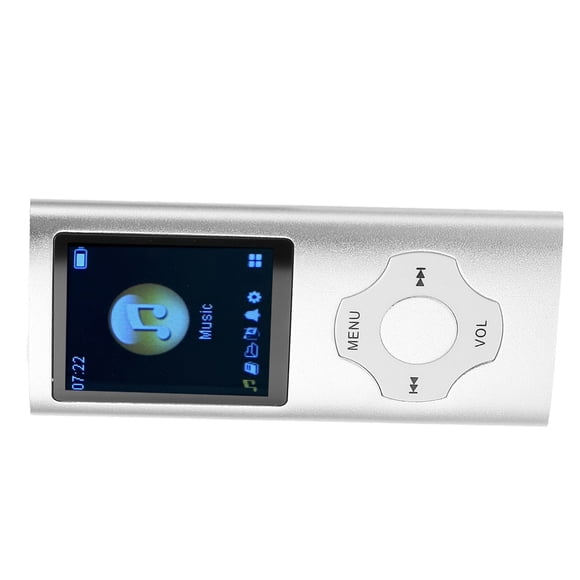 Lecteur Mp3, Écran Lcd 1,8 Po, Son Sans Perte, Prise en Charge de l'Enregistrement, Radio Fm, Lecteur de Musique Portable avec Longue Autonomie de Batterie, Appareils de Musique Portables, Lecteur de Musique hors Ligne pour Étudiants