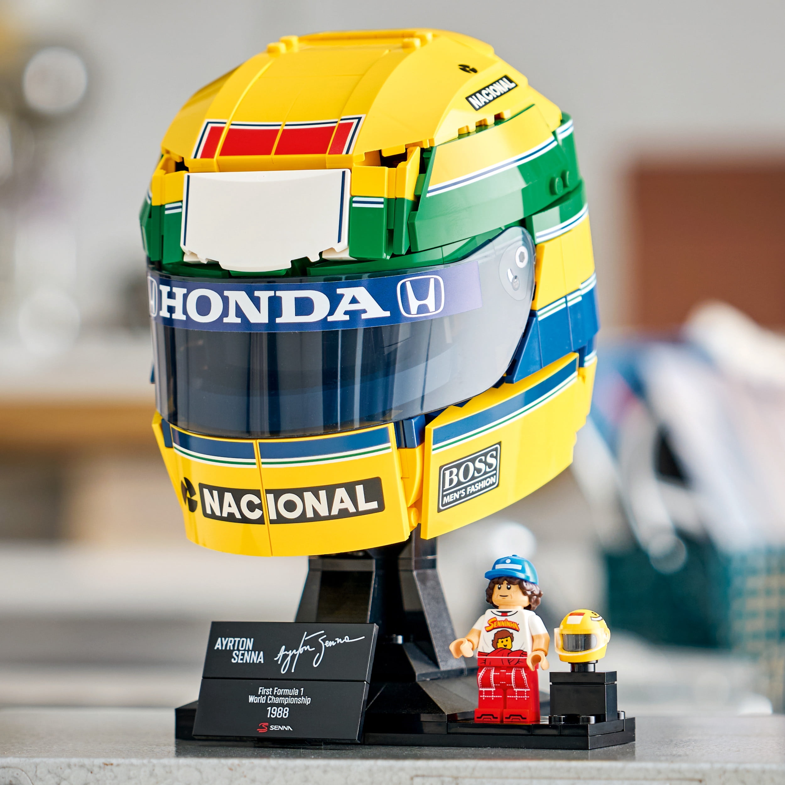 LEGO Editions Le casque d’Ayrton Senna, Ensemble de construction 43024