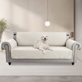 thumbnail image 3 of Reversible Sofa Cover Machine Washable Couch Cover Water Resistant Slipcover Non Slip Furniture Protector for Dogs, Children, Pets, 3 of 8