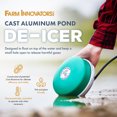thumbnail image 2 of Farm Innovators P-418 1250 Watts 7.5 Inch Cast Aluminum Float Pond DeIcer, 2 of 9