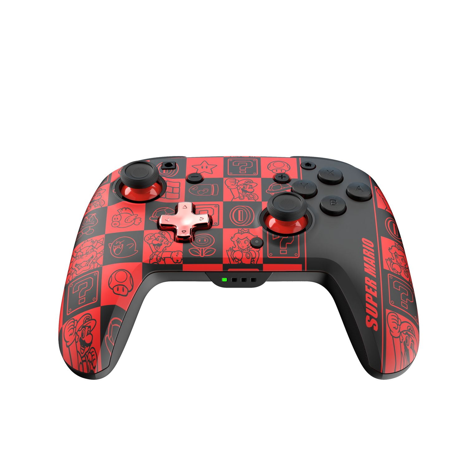 PDP Manette sans fil REMATCH GLOW: Super Icon - Nintendo Switch, & Nintendo Switch - OLED Model