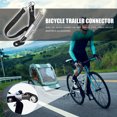 thumbnail image 4 of Bike Trailer Steel Linker Bicycle Rear Rack Baby Pet Hitch Linker Connector, 4 of 8