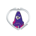 thumbnail image 1 of Universe Alien Purple Monster Mirror Travel Magnification Portable Handheld Pocket Makeup, 1 of 3