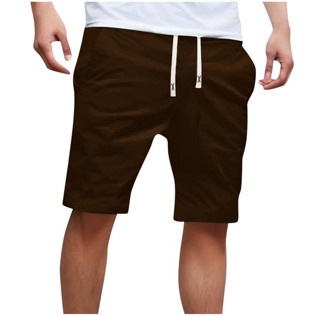 FAIWAD Mens Sweat Shorts with Pockets Drawstring Elastic Waist Sport Short Pants Lounge Jogger Athletic Shorts