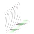 thumbnail image 4 of 10pcs 20/30/40cm Fishing Line Metal Wire Single Blade Connector for Boat Fishing, 4 of 11
