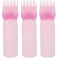thumbnail image 1 of SHISUYAN 3pcs Root Comb Applicator Bottle Hair Oil Applicator Bottle Hair Dye Comb Bottle, 1 of 8