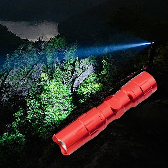 Meitianfacai 2 Pack 3.7'' Mini Flashlight, Strong Light Flashlight, Super Bright LED Flashlight, Household Pocket Flashlight, with 2 Ropes, s for Kids Adults