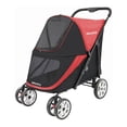 thumbnail image 3 of Poussette pour gros chien (chien et chat) de Gen7Pets - Rouge, 3 of 3