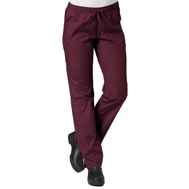 red panda Pantalon d'Uniforme cargo à Taille Élastique pour Femmes