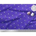 thumbnail image 3 of Soimoi Blue Viscose Chiffon Fabric Aztec Geometric Fabric Prints By Yard 42 Inch Wide, 3 of 3