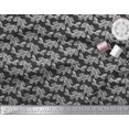 thumbnail image 2 of Soimoi Polyester Crepe Fabric Fish Block Printed Craft Fabric by The Yard 42 Inch Wide, 2 of 3
