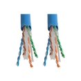 thumbnail image 3 of Eaton Tripp Lite Series Cat6 Gigabit Solid Core UTP PVC Bulk Ethernet Cable, Blue, 1000 ft. (304.8 m), TAA - Bulk cable - 1000 ft - solid - blue, 3 of 5
