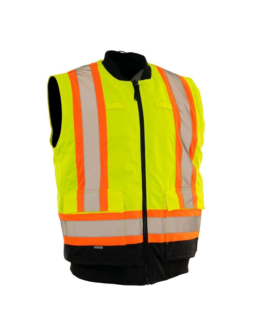 Forcefield 6-in-1 Hi Vis Winter Safety Parka with Removable Bomber Jacket