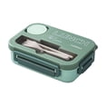 thumbnail image 2 of EGNMCR Kitchen Gadgets, Kitchen Accessories 4 Compartments In One Large Lunch Box Leakproof Lunch Box Suitable For Dining Out Work School Plastic Microwave Lunch Box Sealed lunch boxes, 2 of 7