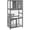 Light Grey, variant on PawHut 36" L Outdoor Cat House Catio with Run on Wheels, Asphalt Roof