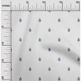 thumbnail image 2 of oneOone Cotton Poplin White Fabric Block Craft Projects Decor Fabric Printed By The Yard 42 Inch Wide, 2 of 4