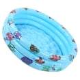 thumbnail image 4 of Inflatable Pool, Safe Summer Water Game Baby Swimming Pool Thickened Blue PVC  For Indoor Outdoor For Taking Bath 90cm/35.4in, 4 of 8