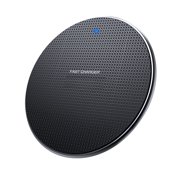 Wireless Charger Safe Phone Accessories Ultra Thin 10W  Shape Aluminum Alloy Wireless Phone Fast Charger for Cellphone
