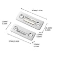 thumbnail image 3 of Rbaofujie Magnetic Sliding Door Wardrobe Door Magnetic Strip Patch Absorber, 3 of 3