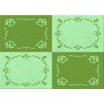 thumbnail image 1 of Ahgly Tapis Rectangulaire Lavable en Machine Intérieur Vert Jade Transitionnel, 2 Pieds x 5 Pieds, 1 of 7