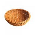 thumbnail image 1 of Woven Wicker Bread Baskets For Fruit Vegetable Bowl Food Potato Storage Organizing Keys Wallet Kitchen Counter Small To Large Rattan  Woven Basket Serving Bowls Chips Set of 2, 1 of 6