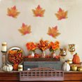 thumbnail image 1 of Yhmxh Home Decor Home Essentials Home Goods Home Accessories Simulated Maple Leaf Fall Classroom Decoration Maple Leaf Halloween Party Decoration Maple Leaf 50pcs Simulated Maple Leaf, 1 of 6