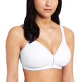 thumbnail image 1 of Vanity Fair Womens Body Caress Full Coverage Wirefree Bra, 36C, Star White, 1 of 4