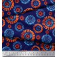 thumbnail image 3 of Soimoi Cotton Poplin Fabric Brush Stroke Abstract Decor Fabric Printed Yard 42 Inch Wide, 3 of 3