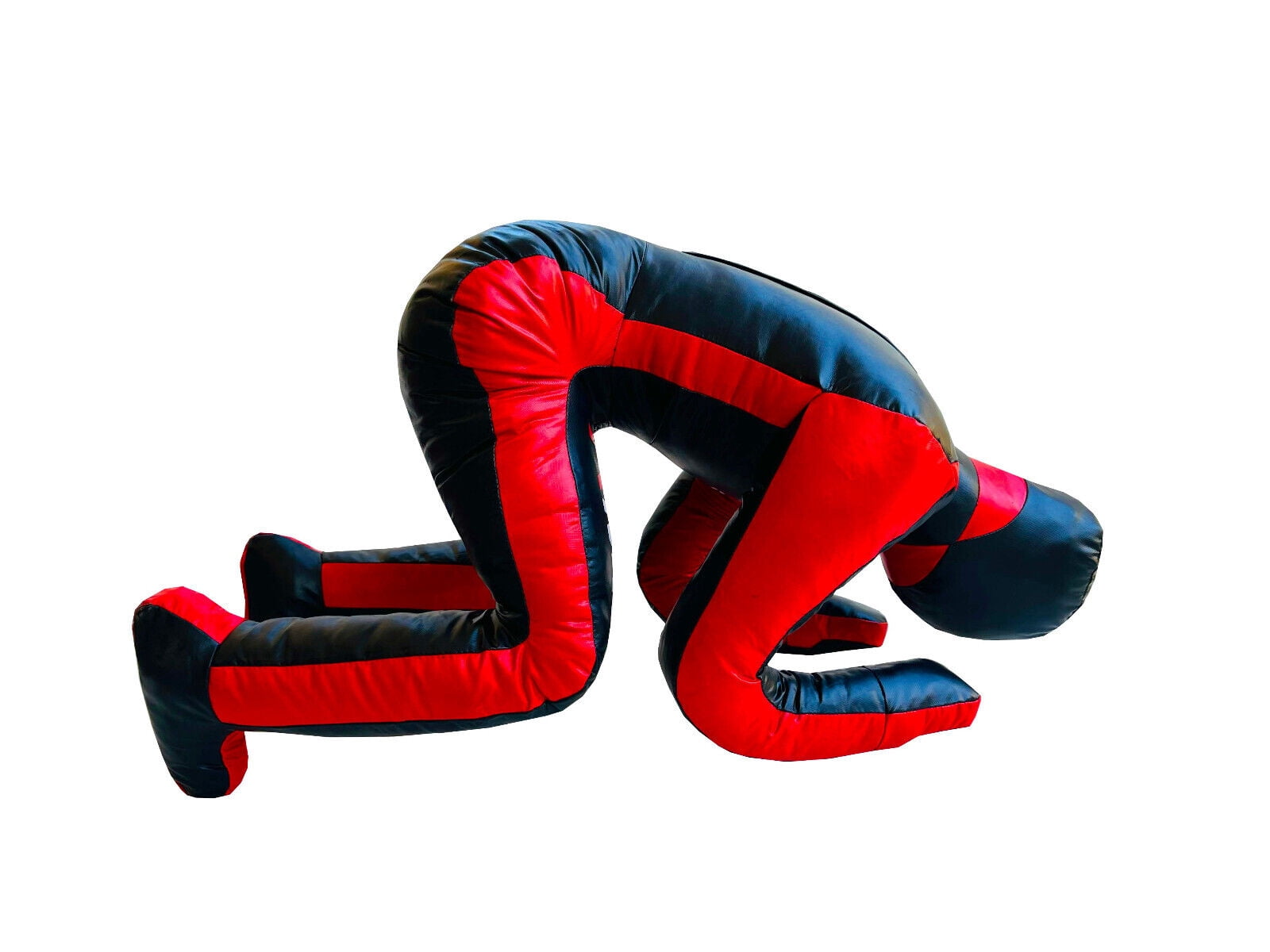 Mannequin De Lutte MMA ROX Fit – Position Assise, Soumission BJJ, Vinyle Renforcé, 170 Cm, Non Rempli (noir Intégral)