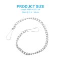 thumbnail image 3 of 6pcs Toilet Handle Chain Stainless Steel Toilet Flapper Lift Chain Replacements, 3 of 9