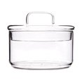 thumbnail image 1 of AMERTEER Stackable Heat Resistant Glass Bowl Transparent Salad Bowl Innovative Dessert Fruit Box With Lid, 1 of 6