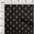 thumbnail image 1 of oneOone Polyester Lycra Fabric Leaves & Floral Block Print Fabric BTY 56 Inch Wide, 1 of 5