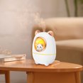 thumbnail image 5 of Birdeem Humidifier Home Fragrance Diffuser Air Bedroom Essential Oil Diffusers Small Essential Oil Diffuser Home Diffuser Home Scent Diffuser Mini Diffuser Abs Household with Lights Office(Cute Cats), 5 of 5