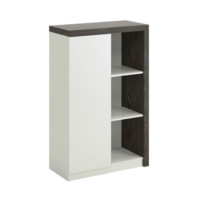 Sauder Hudson Court Storage Cabinet, Charcoal Ash, 425831