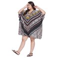 thumbnail image 3 of Oussum Robe Tunique pour Femmes, Manches Courtes 3/4, Caftan pour Dames, Robes Décontractées, 3 of 7