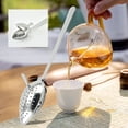 thumbnail image 1 of Tea Infuser for Loose Leaf Tea, Usavan Portable Travel Tea Stopper Tool, Reusable Stainless Steel Tea Strainer for Hot Cold Brewing, 1 of 6