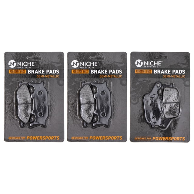 Niche Complete Semi-Metallic Brake Pad Set for Yamaha FZ6 MK1007831