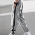 thumbnail image 1 of EOYWHK Work Pants Men Quick Drying Gym Pants Casual Athletic Breasted Loose Straight Leg Wide Button Pants, 1 of 9
