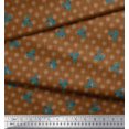 thumbnail image 3 of Soimoi Rayon Fabric Artistic Floral Decor Fabric Printed Yard 42 Inch Wide, 3 of 5