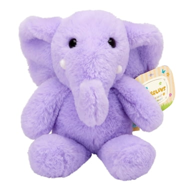 ButterLuvs 6" Super Soft Collectible Purple Elephant - Ultra Cuddly Plush. Great Gift for any occasion.