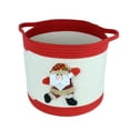 thumbnail image 1 of Panier de Rangement de Noël, Panier Rond en Corde Tressé à la Main, Bac de Rangement Pliable avec Poignées, Panier à Lessive Portable pour l'Organisation de la Maison et du Salon, 1 of 6