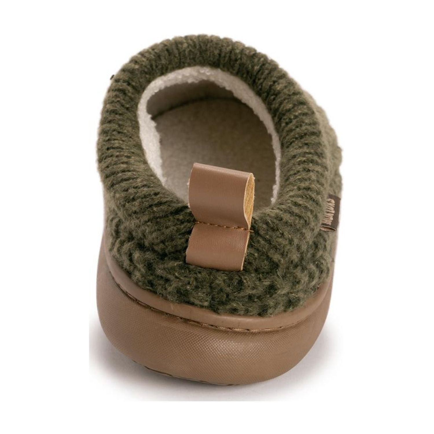 MUK LUKS Men's Clog Slippers Taupe, Sizes 7-12