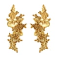 thumbnail image 1 of Abbracc 1 Pair Lace Flower Applique Ornaments Lace Embroidered Appliques for Sewing Golden, 1 of 9