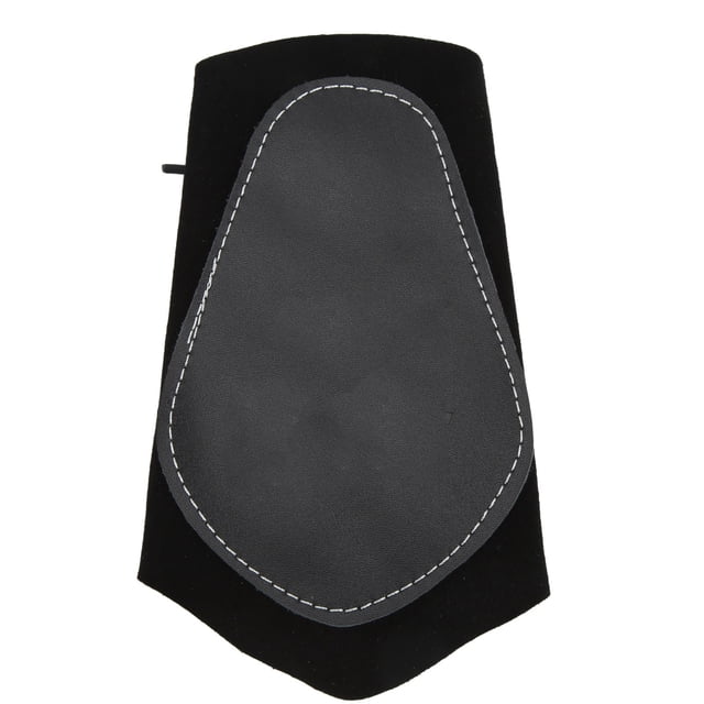 PU Leather Arm Guard Strong Force Adjustable Cord Cowhide Arm Guard with Brass Pattern Decorative Buckle for Archery
