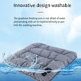 thumbnail image 4 of maskred Rechargeable Heated Seat Cushion For Dining Chairs And Recliners For Heat grey 445*45*3.5CM 1Set, 4 of 6